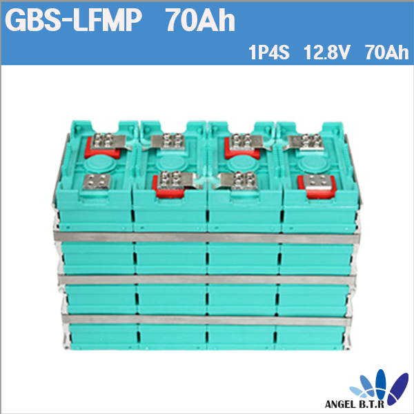[중고] 인산철배터리  GBS-LFMP70Ah  3.2V 70Ah LIFEPO4 Battery for Electric 배터리 한묶음( 1X4 ) 인산철 70A